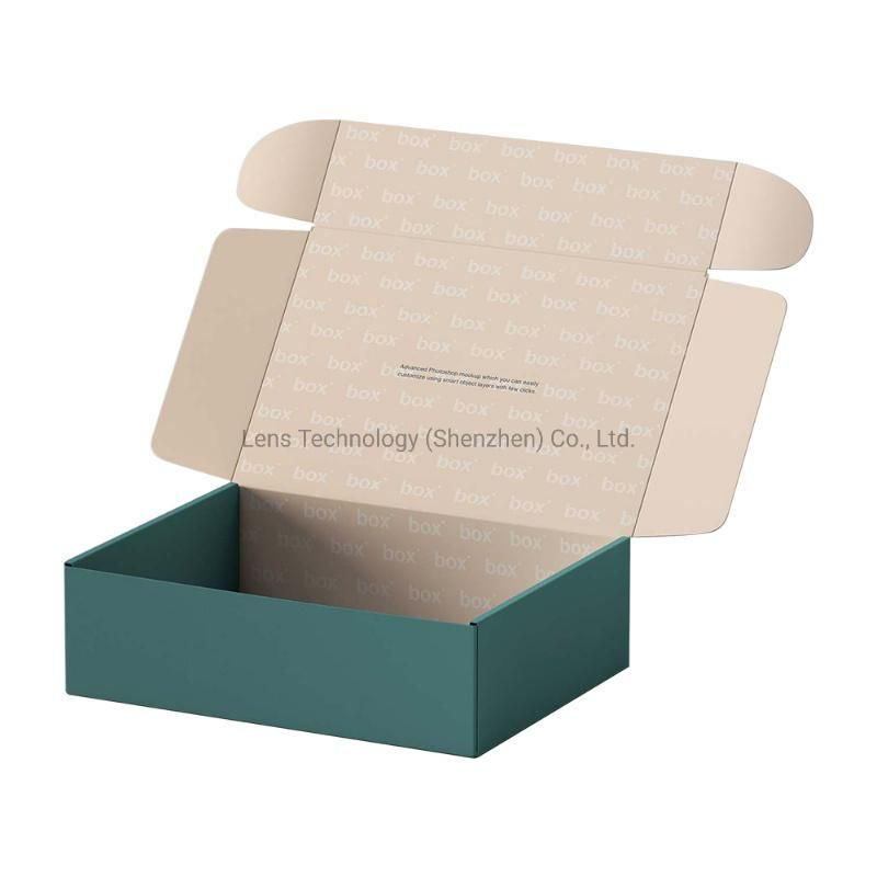 Different Color Corrugated Mailer Shipping Packaging Box