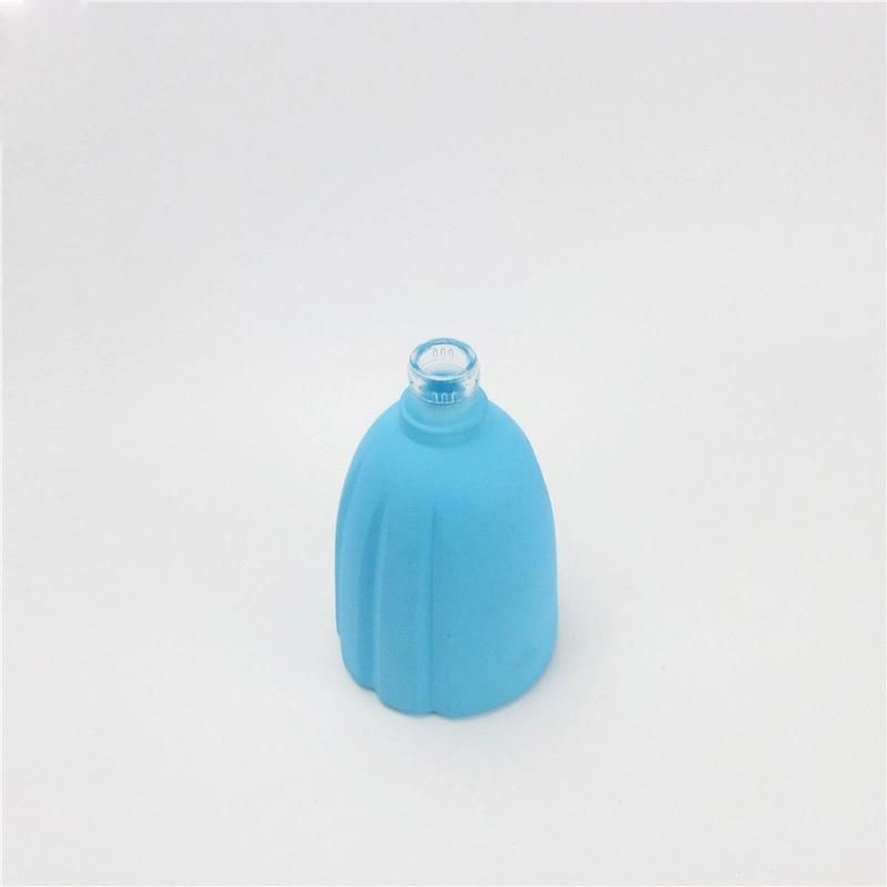 Blue China Factory Good Price Empty Glass Spirit Bottle 500ml 700ml 750ml