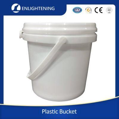 1 Gallon Plastic Bucket with Lid and Handle Heavy Duty