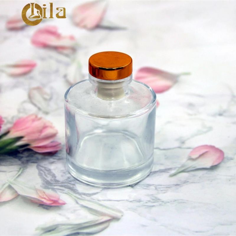 ODM Round Cosmetics 50ml, 60ml, 70ml Wholesale Empty Perfume Cosmetic Diffuser Glass Bottle