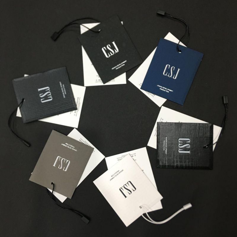 Manufacturer OEM Hangtag for Garment Pringting Label