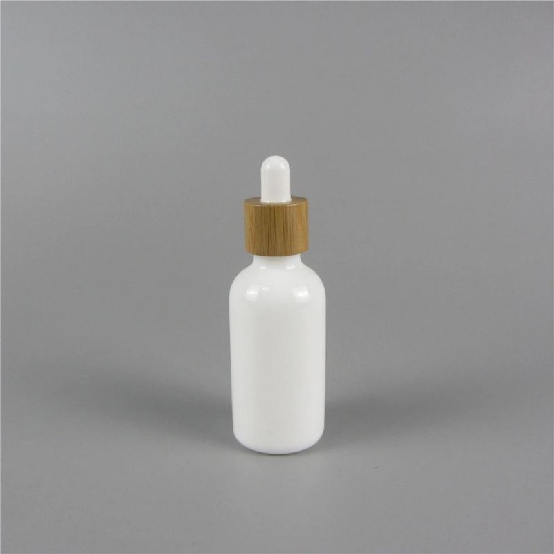 Amber Cylinder Skin Care Glass Bottle Serum Dropper Bottle