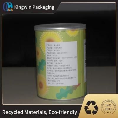 Recycled Paper Airtight Container Food Grade Recycled Kraft Paper Tube Tea Superfood Packaging Paper Tube