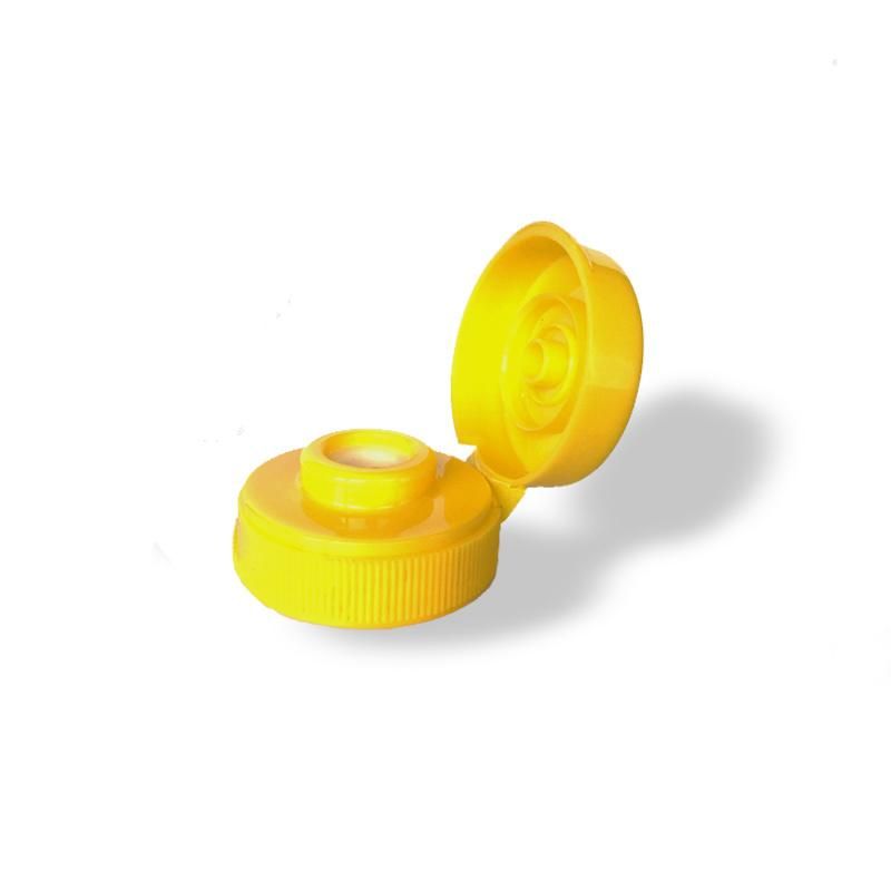 33mm 38mm Flip Top Plastic Screw Cap for Honey with Silicon Valve
