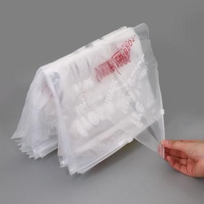 Dust-Proof Matte Zip Lock Slider Bag Plastic Frosted Zipper Slider Bag