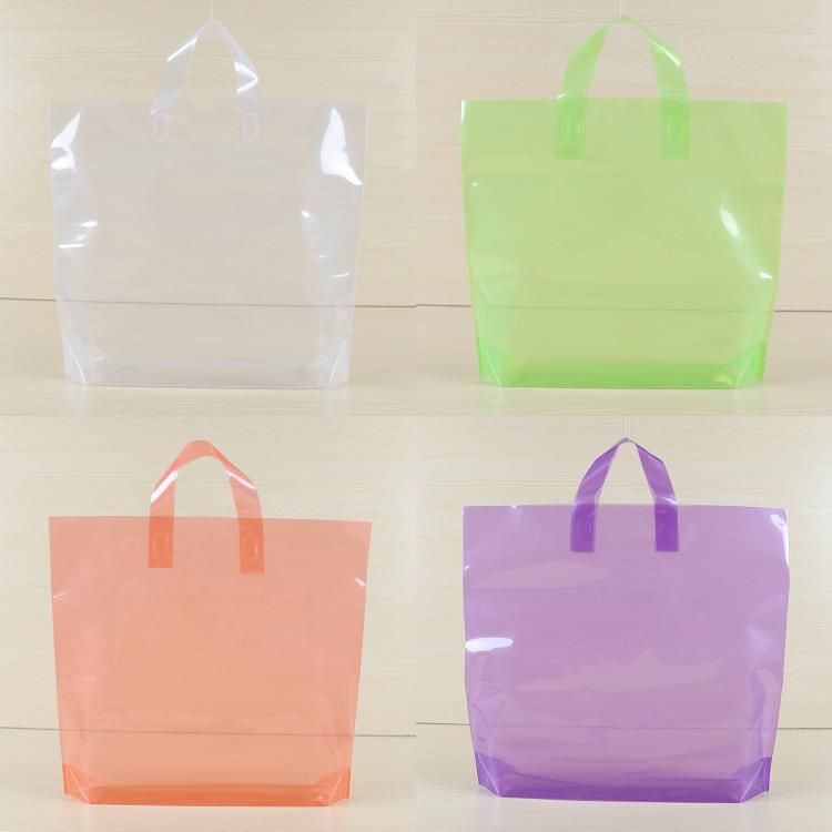 Full Printing Coffee Bag Office Big Plastic Bag Garment Packaging Bag Food Carry Bag