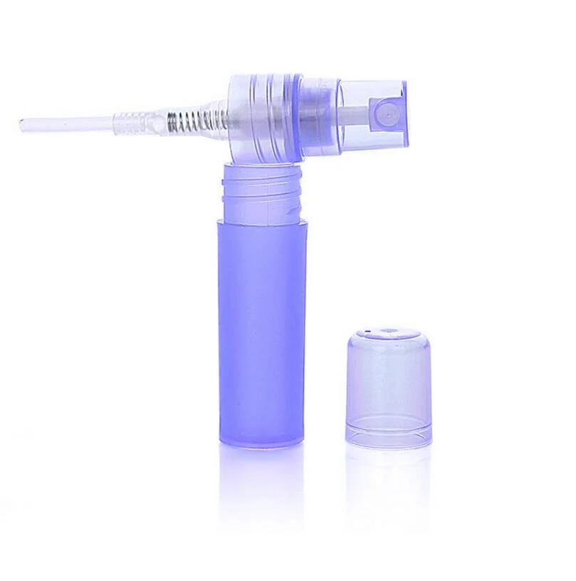 5/10ml Empty Spray Bottle Travel Plastic Perfume Bottles Refillable Atomizer 5 Colors New