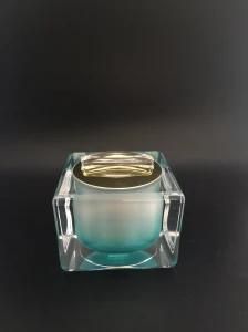 Acrylic Square Cream Jars and Packaging Sets for Cosmetic Packaging
