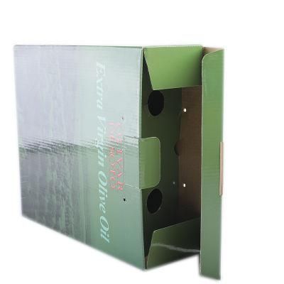 Offset Printing Hard Paper Packing Wine or Bottle Shipping Box