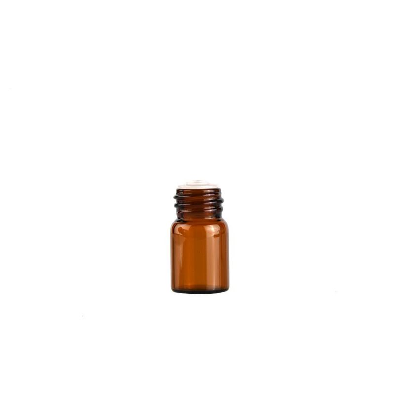 3ml 5ml Amber Roll on Bottles Essential Oil Ball Glass Bottle