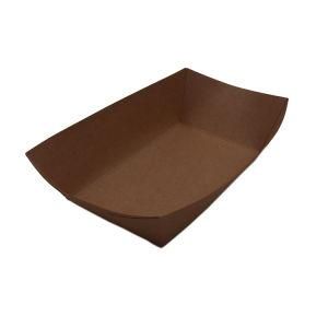 Wholesale Custom Folding Disposable Kraft Paper Fast Food Take Away Hot Dog Box