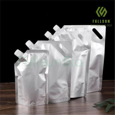 Plastic Food Packaging Bag Coffee Tea Drink Candy Recyclable Vacuum Compound Nozzle Bags