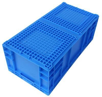 HP7d Plastic Turnover Logistics Container Box HP Standard Auto Parts Logistic Box Durable Opaque Plastic Storage Boxes