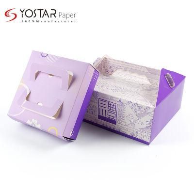 Custom Disposable Recyclable Material High Quality Packaging Box for Cake