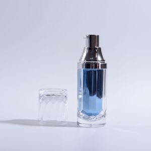 30ml Plastic Cylinder Acrylic Lotion Bottle (EF-L20030)