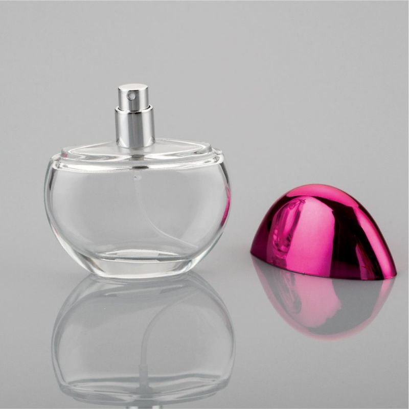 60ml Simple Modern Style Round Cologne Perfume Bottle