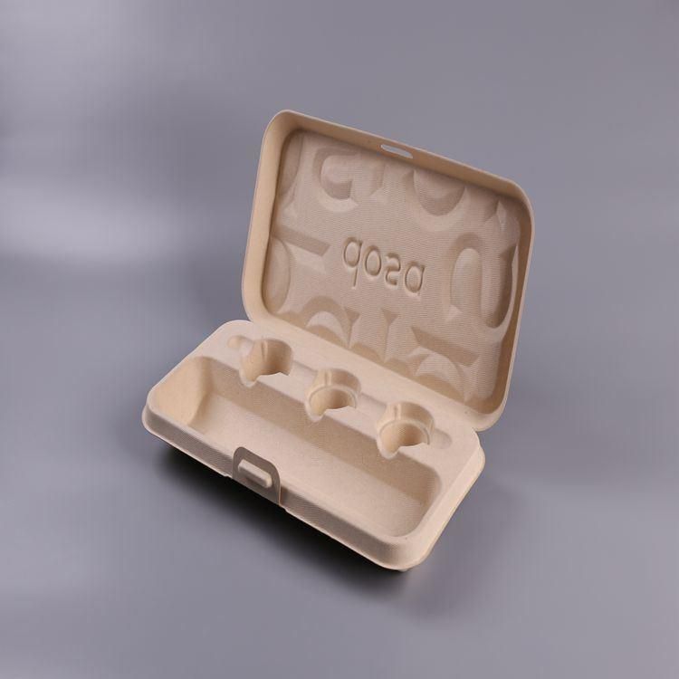 Eco-Friendly Disposable Recycle Paper Pulp Food Packaging Box