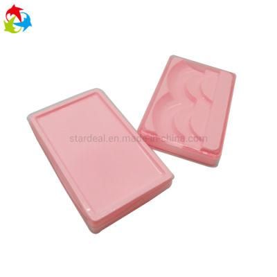 Customized Transparent Plastic Eyelash Blister Tray with Lid