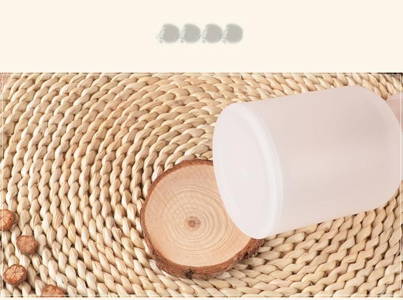 Plastic Products 300g Round PP Bath Salt Bottle