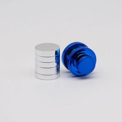 Aluminum Blue Silver Perfume Cap for Perfume Bottle