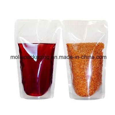 High Clear Stand up Pouches with Zipper