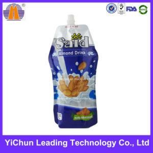Plastic Food Jucie Milk Water Packaging Spouted Pouch Bag (LD-K582)