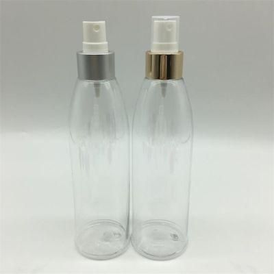Hotsale 250ml Transparent Round Plastic Bottle (ZY01-B092)