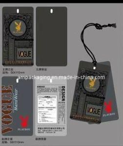 Offset Printing Purse Paper Hang Tags with String