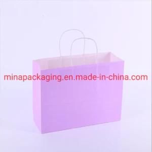 Large Size Packaging Paper Bag with Your Own Logo, Recycled Brown Kraft Paper Bag, Custom Paper Bag Hot Sale Products