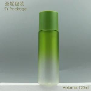 120ml Semi Green Color Small Plastic Bottles with Lids