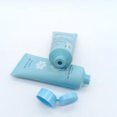Plastic Hand Cream Cosmetic Packaging Container Empty Facial Cleanser Tube