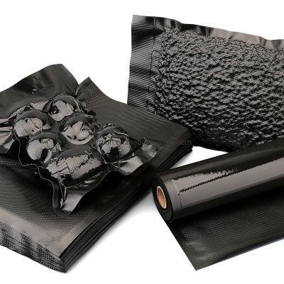 BPA-Free Black-Clear Black-Black Vacuum Packing Pouch Roll Bag