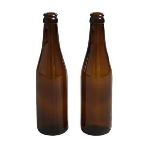 330ml Empty Amber Glass Beer Bottles