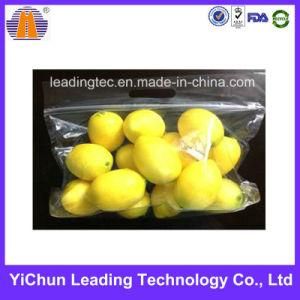 Lemon Fruit Packaging Transparent Zipper Customized Bag
