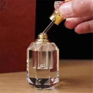 Manufacture Mini Arabian Attar Oud Essencial Oil Glass Bottle with Glass Stick