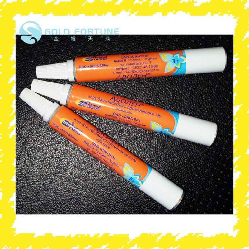 Custom Aluminum Collapsible Tube Medical Ointment Tube Packaging