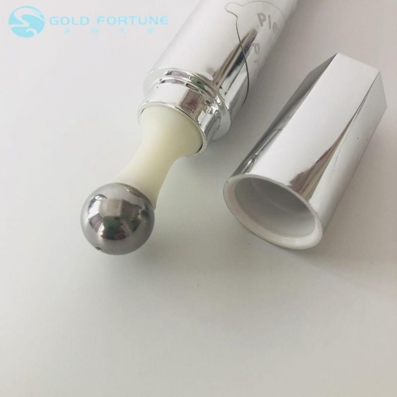 High Quality Small Size Gradient PE Tube with Massage Head for Eye Cream