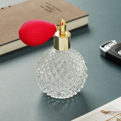 100ml Luxury Fragrance Spray Atomizer Vintage Empty Glass Perfume Bottles with Gas Bag