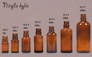5ml 10ml 20ml 50ml 100ml Glass Amber Essential Oil Empty Bottle (EOB-2)