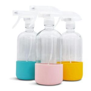 Glass Spray Bottles with Measurements Empty Reusable Refillable Container for Mixing Essential Oils Homemade Cleaning Products