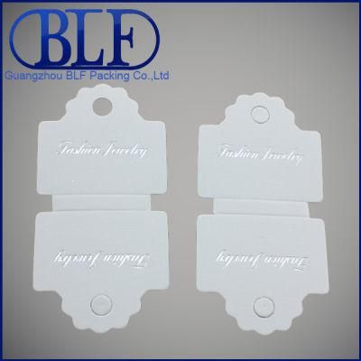 Hot Stamped Engraved Jewelry Tags (BLF-T038)