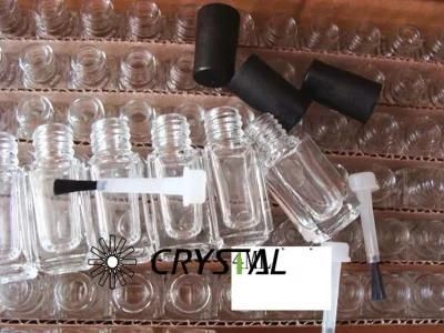 Crystal Square Custom Design Nail Polish Bottle with Cap