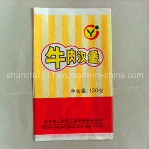 Laminated Paper Plastic Pouch of Hamburger Packaging Bag