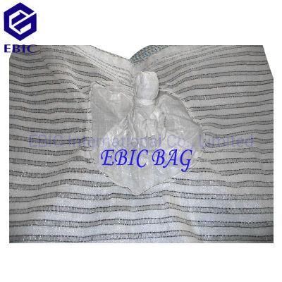 1250kgs 6 Corner Loops Super Sack Bulk Jumbo Big FIBC Ventilated Firewood Breathable Vegetable Bag