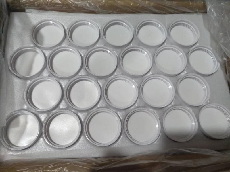 10g 20g Hot Sale Simple Clear Loose Powder Jar with Sifter Plastic Cosmetic Powder Jar