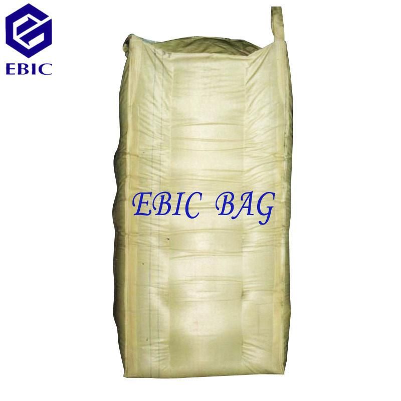 1000kgs Tubular 4 Cross Corner Loops Baffle Super Sack Ton Bulk Jumbo Big FIBC Q Bag