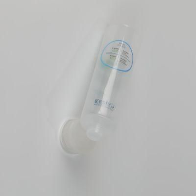 Custom White Flip Wash Face Cream Hose Plastic Cosmetic Tube