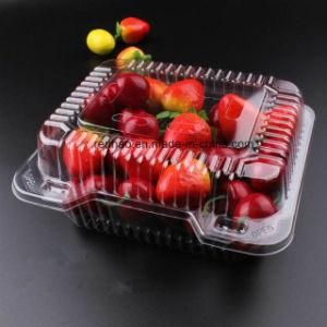 Transparent PVC PP Plastic Pet Packaging Boxes Fruits Foodstuffs Containers Clamshell Blister