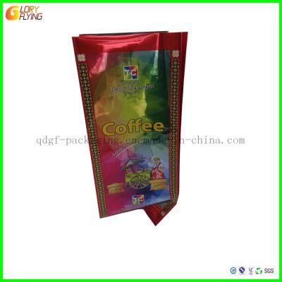 Custom Compostable Recyclable Zipper Lock Biodegradable Kraft Paper Flat Bottom Coffee Plastic Packaging Bag