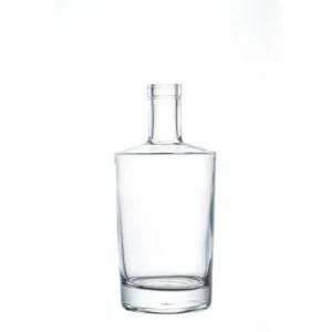 Compact and Safe Empty Clear Round Affordable Glass Water Bottle 350ml